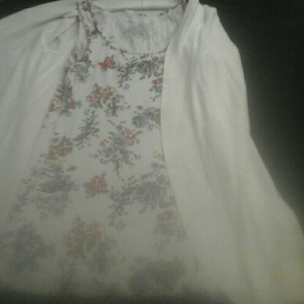 Tank and cardigan 2 in 1